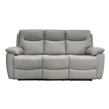 Lucia 3 Seater POWER Recliner in Pearl Grey