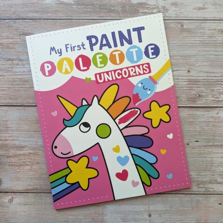 Magic Paint Pallette Activity Book - Unicorn