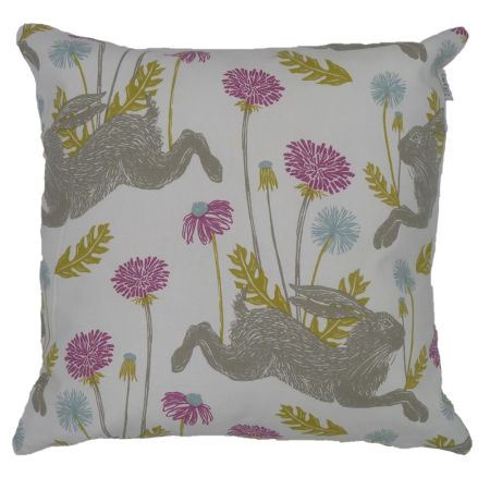 March Hare 43cm Cushion Pink