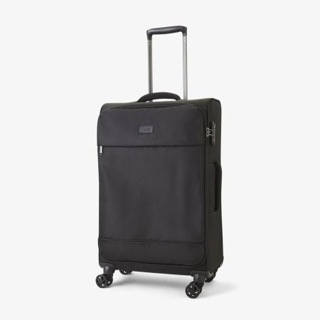 Rock Paris Black Medium Suitcase