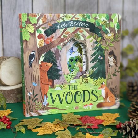 Nature Die-Cut Books - Woods