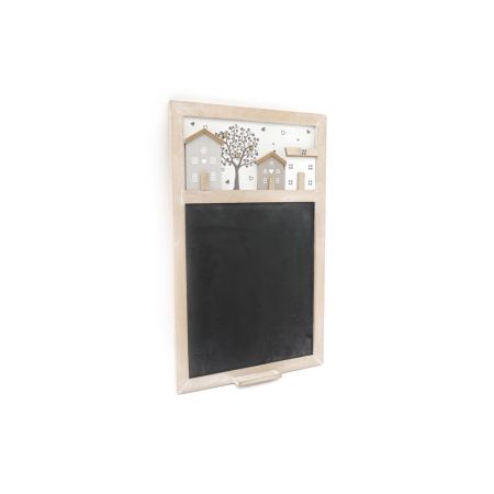 Wooden Houses Blackboard