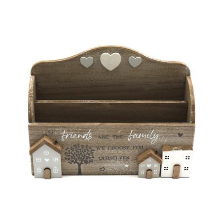 Houses & Hearts Letter Holder