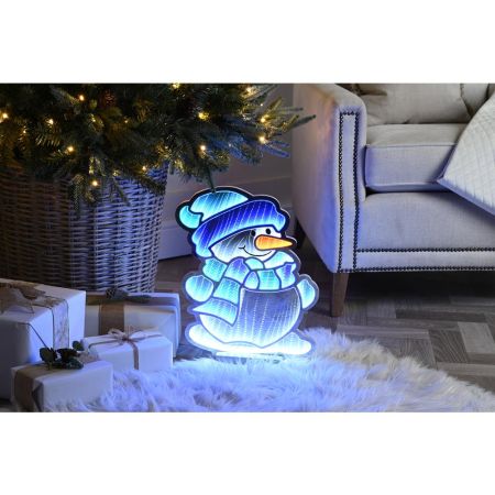 40cm Infinity Blue Snowman