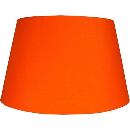 12 inch Drum Shade in Orange