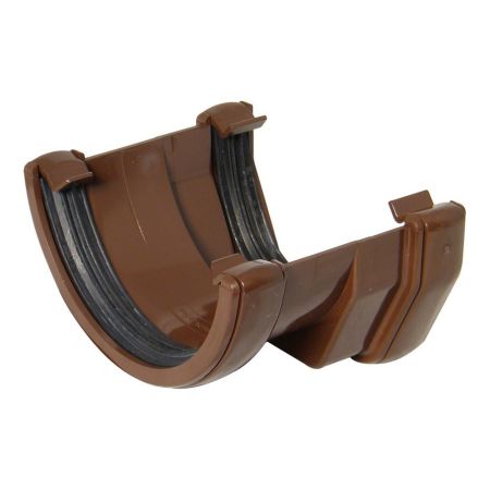 Floplast RDS1 Sq/Rd Gutter Adaptor - Brown