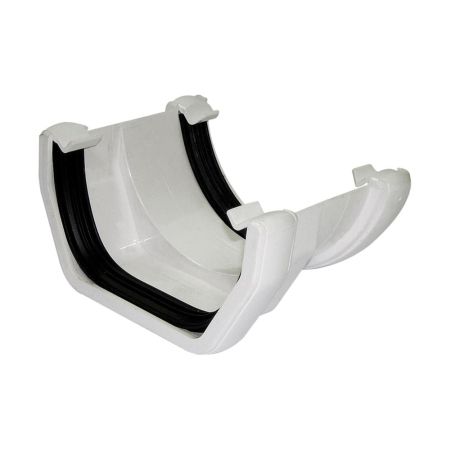 Floplast RDS1 Sq/Rd Gutter Adaptor - White