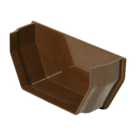 Floplast RES2 114mm Brown Sq.Intnl.Stop End