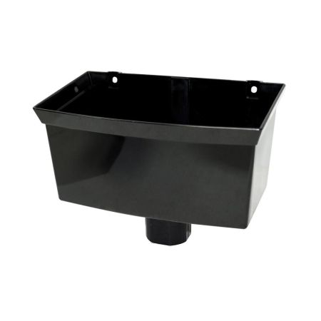 Floplast RHS1 Black Sq/Rd Universal Hopper