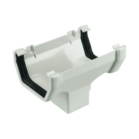 Floplast ROS1 114mm white Sq.Running Outlet