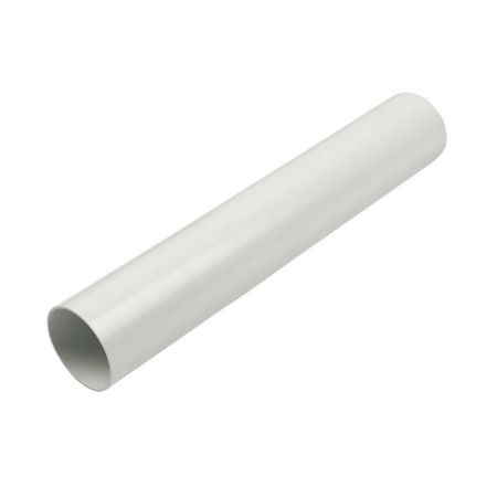 Floplast RP2.5 68mm White Round Downpipe