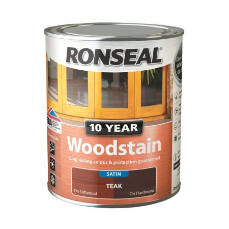 Ronseal Teak 10 Year Woodstain 750ml