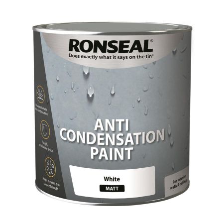 Ronseal Anti Condensation Paint White 2.5lt