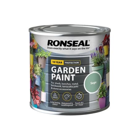 Ronseal Garden Paint Sage 250ml