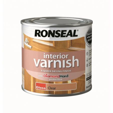 Ronseal Interior Varnish Gloss Clear 250ml