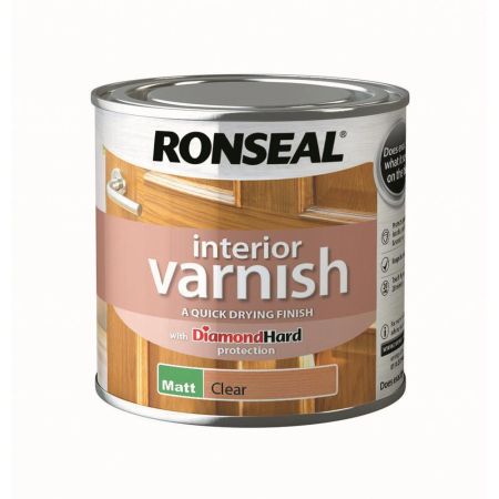 Ronseal Interior Varnish Matt Clear 250ml