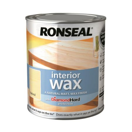 Ronseal Interior Wax Natural 750ml