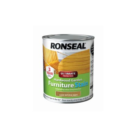 Ronseal Hardwood Garden Stain Clear matt 750ml