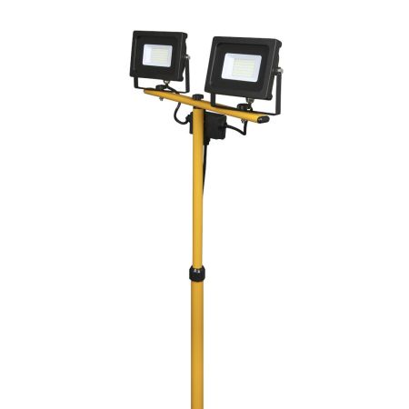 S12122 PowerMaster 2 x 20W LED Twin Telescopic IP65 Worklight