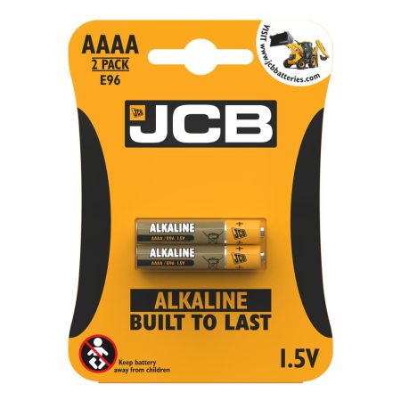 S17187 JCB AAAA Alkaline - Pack of 2