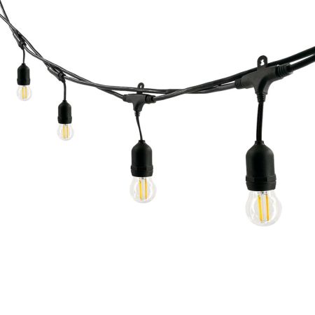 S17286 PowerMaster 10 Light Filament LED IP44 Festoon String