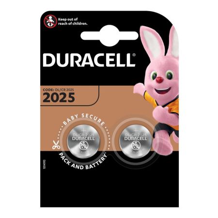 S5736 Duracell CR2025 3V Lithium - Pack of 2