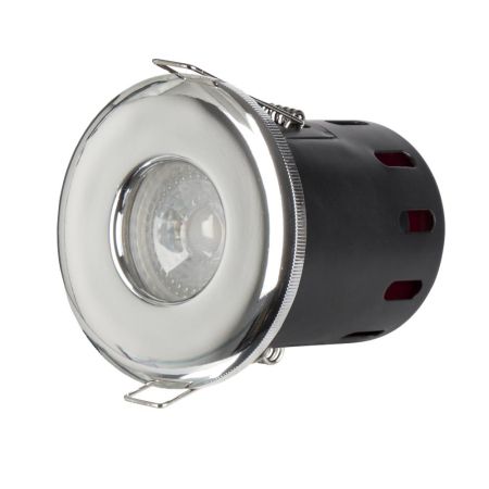 S6594 PowerMaster Fire Rated & IP65 Fixed Downlight - Chrome