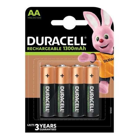 S6890 Duracell AA 1300mAh Recharge - Pack of 4