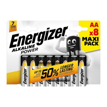 S9337 Energizer AA Alkaline Power - Pack of 8