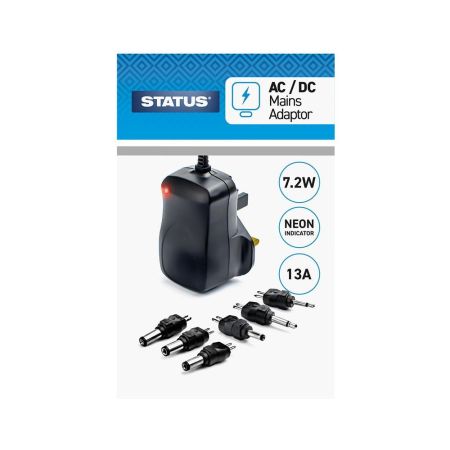 Status 7.2w AC/DC Mainsvoltage Adaptor