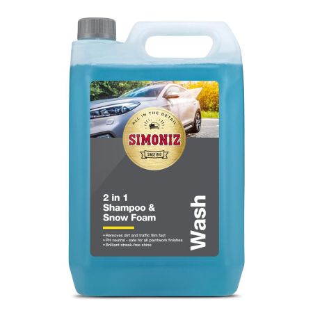 Simoniz 2 In 1 Shampoo And Snow Foam 