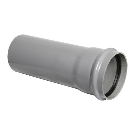 Floplast SP3 110mm Grey Soil Pipesocketed