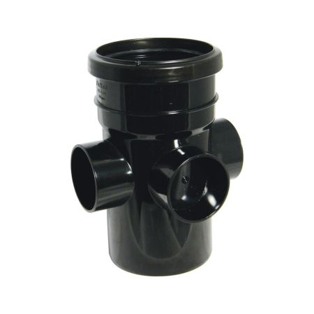 Floplast SP581 110mm Black Boss Pipe-S&S