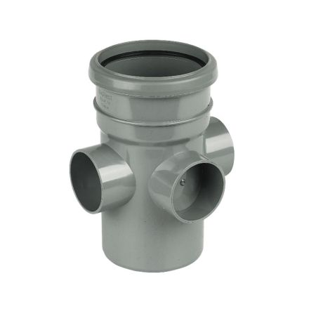 Floplast SP581 110mm Grey Boss Pipe-S&S