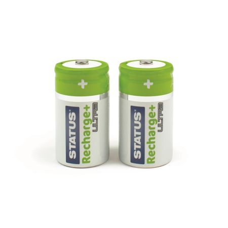 Status D 2500 Rechargeable Batteries