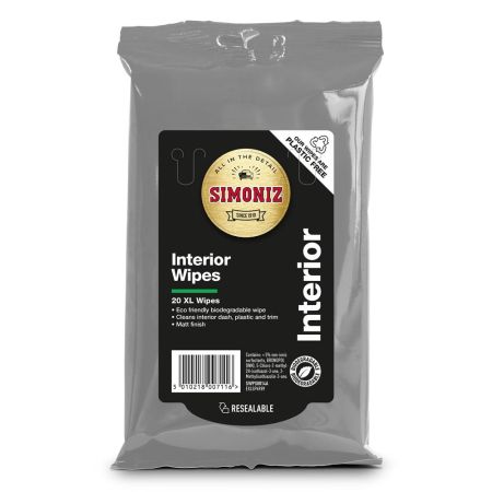 Simoniz Interior Newcar Wipes Bio 20W