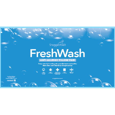 FreshWash Anti-Allergy Pillow