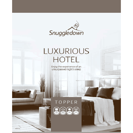 Luxurious Hotel Topper Double