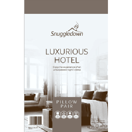 Luxurious Hotel Pillow Pair