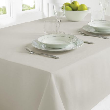 Linen Lk Tablecloth Grey