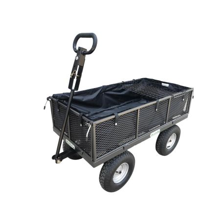 The Handy 400kg (880lb) Garden Trolley with Liner & Tool Tray 