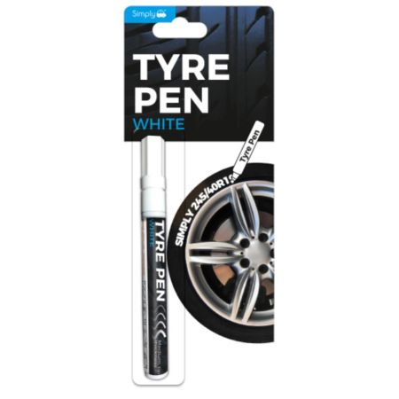 Tyre Marker Pen White