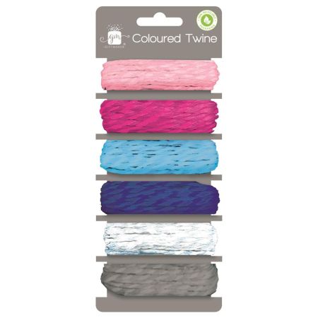 Solid Coloured Twine 6 Colours