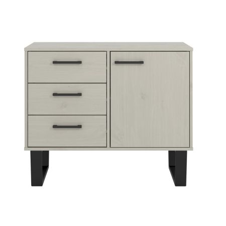 Modern Living Small Sideboard With 1 Door, 3 Drawers