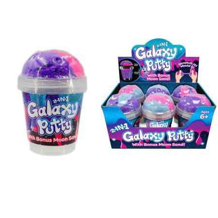 Galaxy Putty & Moon Sand In Display Box