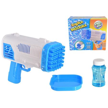 Bubble Bazooka (Battery Operated) 36 Blowers In Colour Box