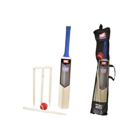 Size 3 Cricket Set In Mesh Carry Bag "M.Y"