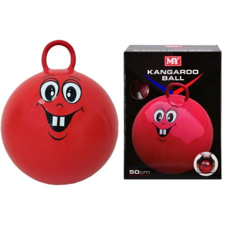 50cm Kangaroo Ball In Colour Box 500g "M.Y"