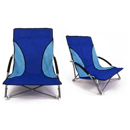 Folding Beach Chair With Foam Arms