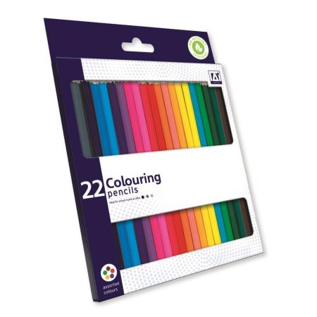 22 Colouring Pencils